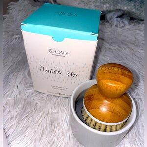 New Grove Bubble Up Dish Soap Dispenser & Brush Set